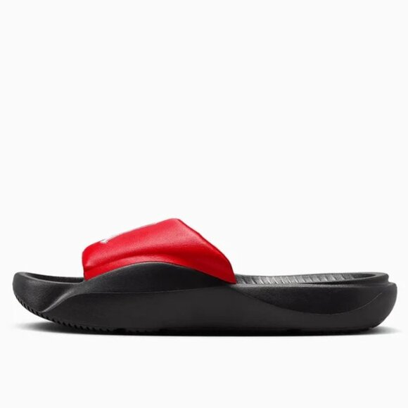Jordan Franchise Slides Sports Sandals Black Red White Mens 12 - Picture 2 of 6